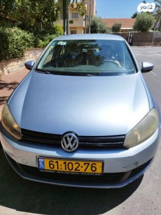 פולקסווגן גולף Trendline אוט' 5 דל' 1.4 (122 כ"ס) [2008-2013] בנזין 2011 למכירה בפתח תקווה