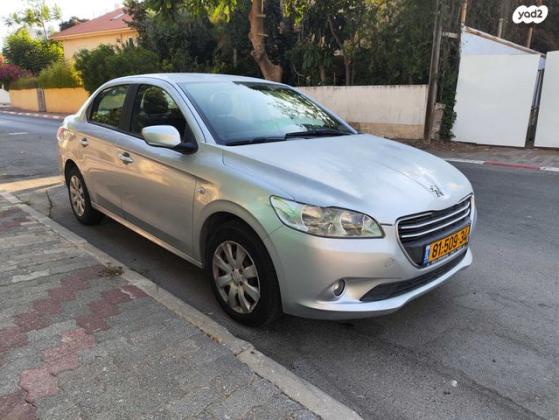 פיג'ו 301 Active רובוטית 1.2 (82 כ"ס) בנזין 2015 למכירה בהרצלי