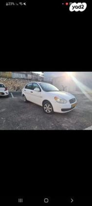 יונדאי אקסנט (עד 2012) GLS אוט' 1.6 (112 כ''ס) בנזין 2008 למכירה בעפולה