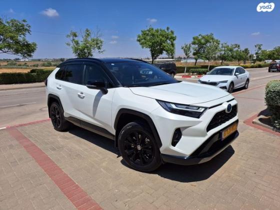 טויוטה RAV4 הייבריד E-motion Sky הייבריד אוט' 2.5 (178 כ''ס) בנזין 2022 למכירה בחדיד