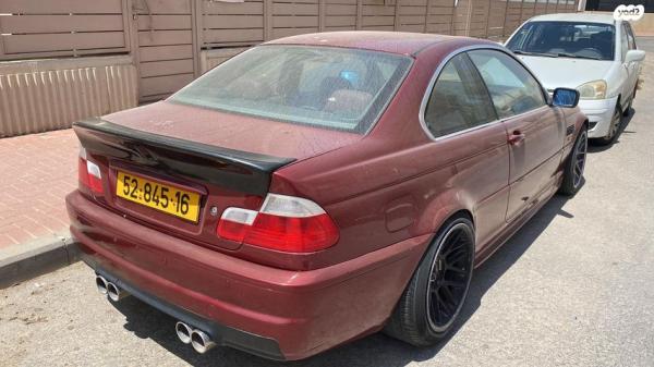 ב.מ.וו סדרה 3 קופה / קבריולט 328CI קופה אוט' 2.8 (193 כ''ס) בנזין 2000 למכירה בבאר שבע