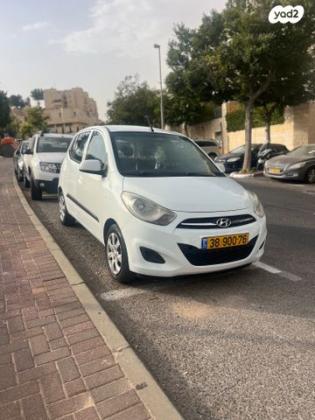 יונדאי i10 Inspire אוט' 1.1 (69 כ"ס) בנזין 2011 למכירה בירושלים