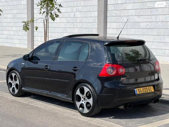 פולקסווגן גולף GTI ידני 5 דל' 2.0 (200 כ''ס) בנזין 2008 למכירה בירושלים