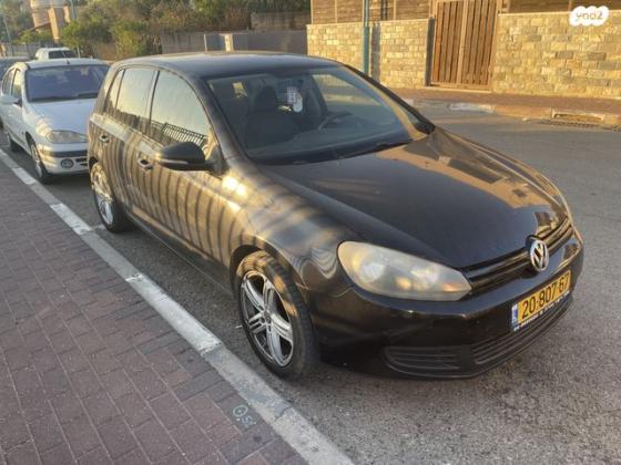 פולקסווגן גולף Trendline ידני 5 דל' 1.6 (102 כ"ס) בנזין 2009 למכירה במעלות תרשיחא