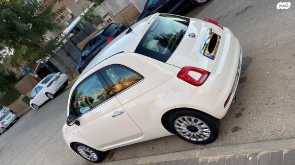 פיאט 500 Pop Star אוט' 1.2 (69 כ"ס) בנזין 2019 למכירה בבאר שבע