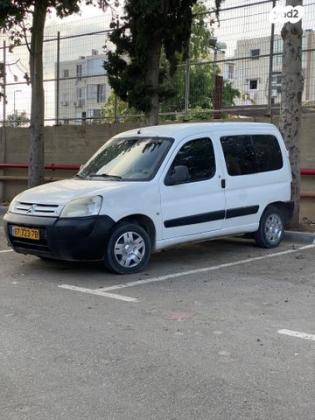 סיטרואן ברלינגו דור 1 (עד 2012) XN ידני דיזל 5 מק' 3 דל' 1.6 (75 כ"ס) [מתיחת פנים] דיזל 2012 למכירה בלוד