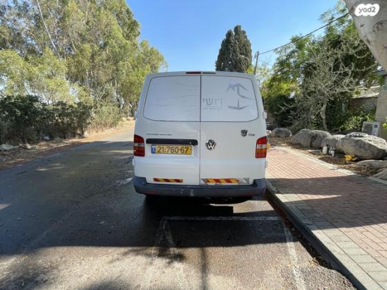 פולקסווגן טרנספורטר מסחרי/נוסעים קצר ידני דיזל 1.9 (84 כ''ס) דיזל 2009 למכירה בכפר ביאליק