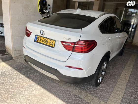ב.מ.וו X4 4X4 XDRIVE28I Sport אוט' 2.0 (245 כ''ס) בנזין 2016 למכירה בבאר יעקב