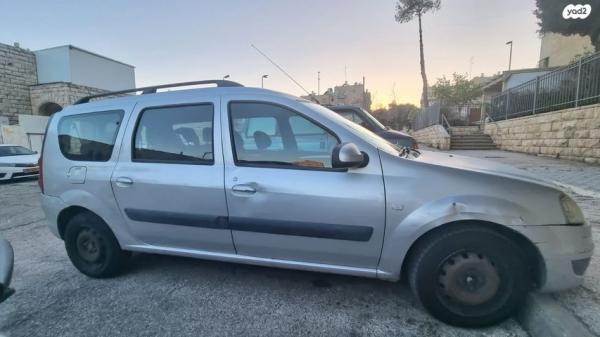 רנו לוגאן MCV E2 אוט' 1.6 (110 כ''ס) בנזין 2009 למכירה בירושלים