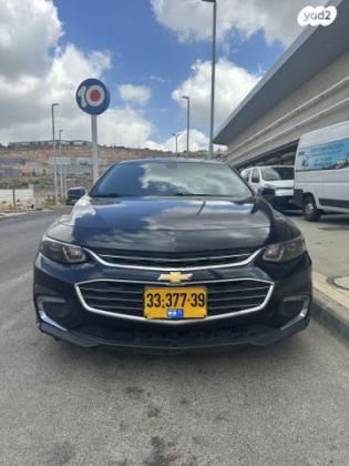 שברולט מאליבו LT אוט' 1.5 (160 כ"ס) בנזין 2016 למכירה בראשון לציון