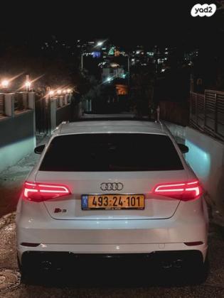 אאודי S3 4X4 Sportback אוט' 2.0 (290 כ''ס) בנזין 2018 למכירה בג'יש
