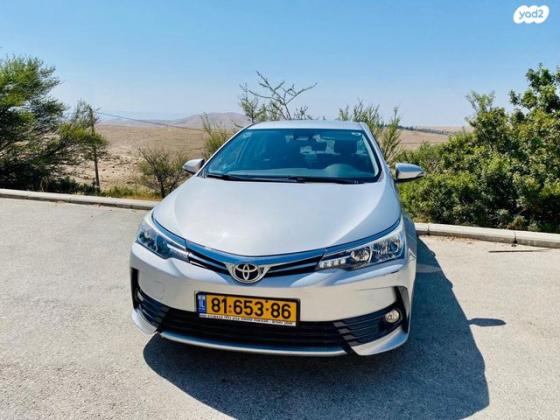 טויוטה קורולה GLI אוט' 1.6 (132 כ''ס) [2016 ואילך] בנזין 2017 למכירה במעלה אדומים