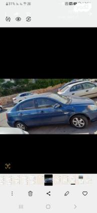 יונדאי אקסנט (עד 2012) GL אוט' 1.4 (97 כ''ס) בנזין 2008 למכירה בטבריה