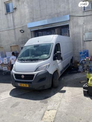 פיאט דוקאטו ארוך יורו 6 גבוה סגור ידני דיזל 3 מק' 2.3 (150 כ"ס) דיזל 2018 למכירה בקרית ענבים