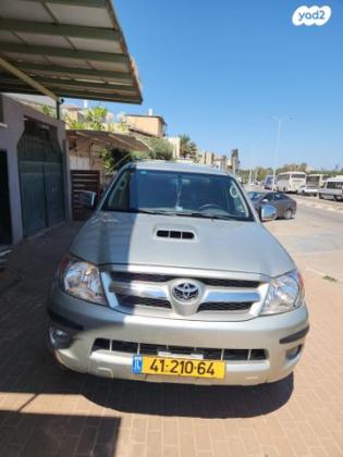 טויוטה היילקס ויגו 4X4 4X4 דאבל קבינה אוט' דיזל 3.0 (171 כ''ס) דיזל 2008 למכירה בג'לג'וליה