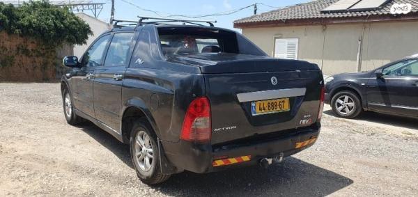 סאנגיונג אקטיון ספורט 4X4 S דאבל קבינה אוט' דיזל 2.0 (141 כ''ס) דיזל 2008 למכירה באשדוד