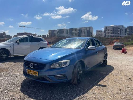 וולוו S60 T5 R-Design אוט' 2.0 (245 כ"ס) בנזין 2017 למכירה בזכרון יעקב