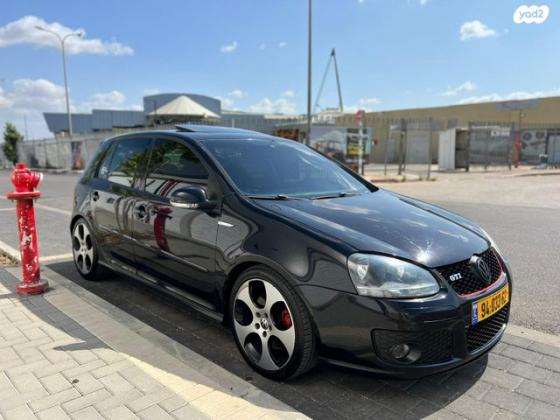 פולקסווגן גולף GTI ידני 5 דל' 2.0 (200 כ''ס) בנזין 2008 למכירה בירושלים