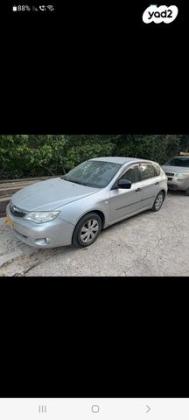 סובארו B3 האצ'בק RX אוט' 1.5 (107 כ''ס) בנזין 2009 למכירה בישרש