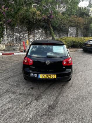 פולקסווגן גולף Trendline ידני 5 דל' 1.6 (102 כ"ס) בנזין 2008 למכירה בהרצליה