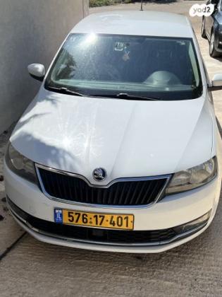 סקודה ראפיד Ambition הצ'בק אוט' 1.0 (95 כ"ס) בנזין 2018 למכירה באום אל פחם