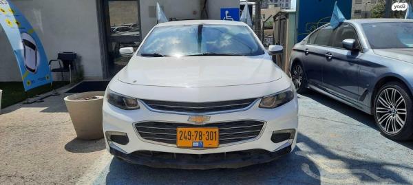 שברולט מאליבו LT אוט' 1.5 (160 כ"ס) בנזין 2017 למכירה בירושלים