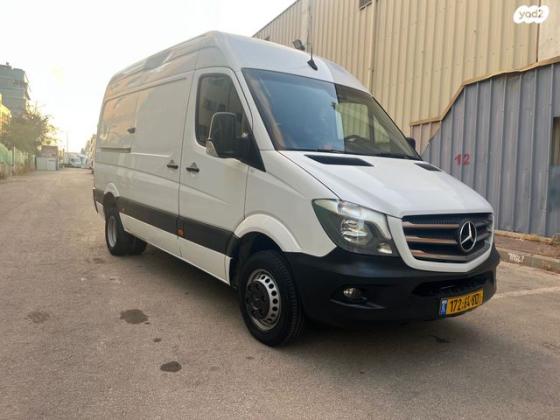 מרצדס ספרינטר מסחרי 519 קצר/גבוה אוט' דיזל 3.0 (190 כ''ס) דיזל 2018 למכירה בפתח תקווה