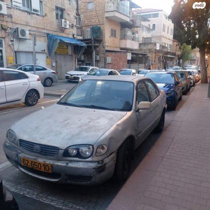 טויוטה קורולה GLI אוט' 1.6 (99-02)- 110 כ"ס בנזין 2001 למכירה בירושלים