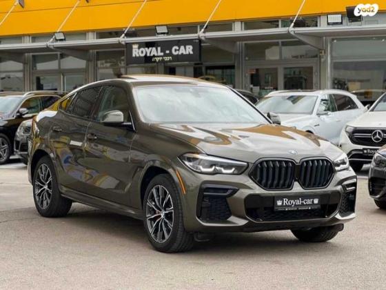 ב.מ.וו X6 4X4 XDRIVE 40I M Sport אוט' 3.0 (340 כ''ס) בנזין 2022 למכירה בחולון