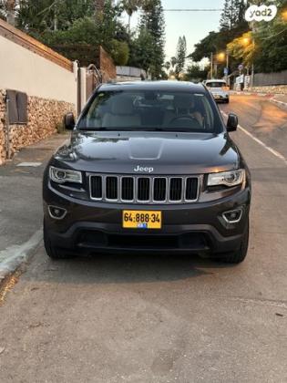 ג'יפ / Jeep גרנד צ'ירוקי 4X4 Laredo + SR אוט' 3.6 (282 כ''ס) בנזין 2015 למכירה בזכרון יעקב