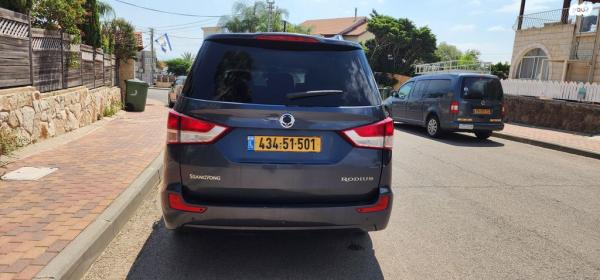 סאנגיונג רודיוס DLX אוט' דיזל 7 מק' 2.2 (178 כ"ס) דיזל 2019 למכירה בטבריה