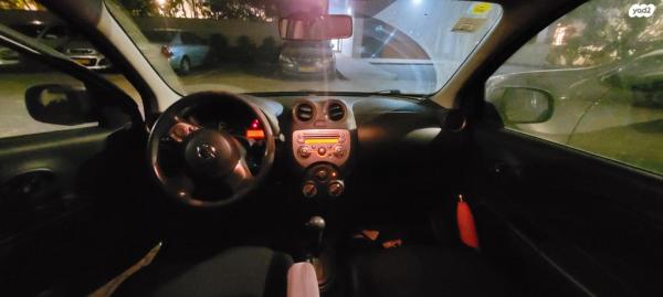 ניסאן מיקרה Visia אוט' 1.2 (80 כ''ס) בנזין 2013 למכירה בקרית אונו