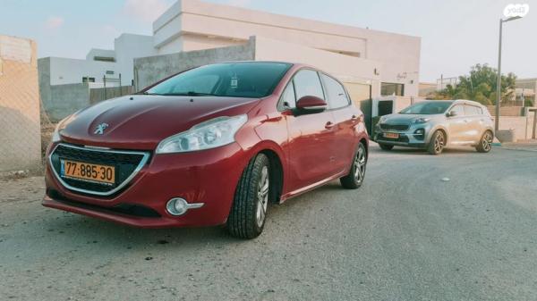 פיג'ו 208 Active אוט' 1.6 (120 כ"ס) בנזין 2014 למכירה במיתר u002F כרמית