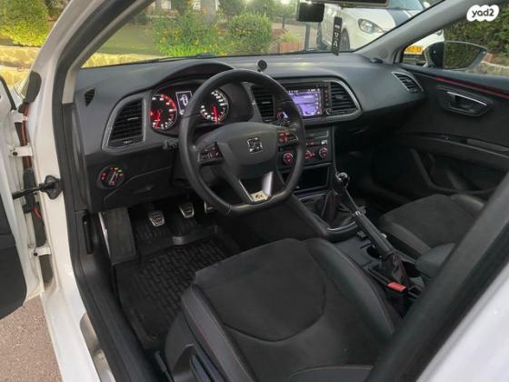 סיאט לאון FR ידני 3 דל' 1.4 (122 כ''ס) בנזין 2015 למכירה בכרמיאל