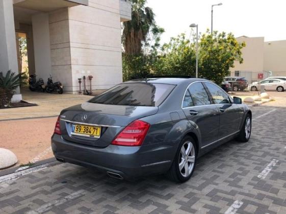מרצדס S-Class S500 Luxury אוט' 5.5 (388 כ''ס) בנזין 2010 למכירה בבאר יעקב