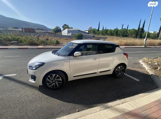 סוזוקי סוויפט GLX אוט' הייבריד 1.2 (83 כ"ס) בנזין 2021 למכירה בקרית שמונה