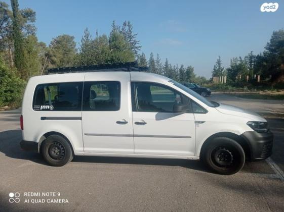 פולקסווגן קאדי מקסי Conceptline אוט' דיזל 5 מק' 3 דל' 2.0 (102 כ''ס) דיזל 2018 למכירה בשוהם