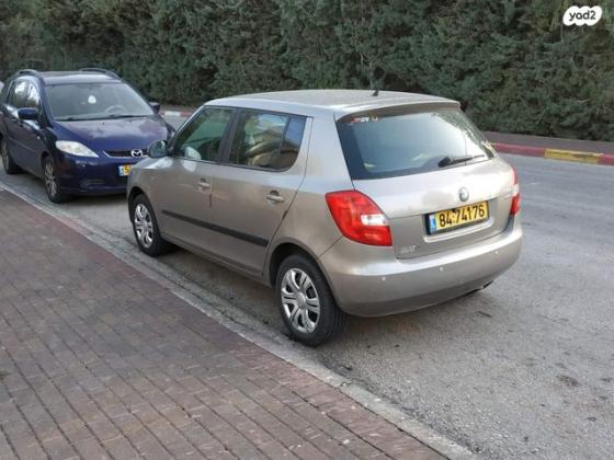 סקודה פאביה Ambiente ידני 1.4 (86 כ''ס) בנזין 2012 למכירה בשילה