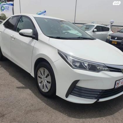 טויוטה קורולה Sun אוט' 1.6 (132 כ"ס) בנזין 2018 למכירה בעכו