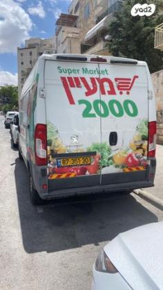 פיג'ו בוקסר F335 L3-H2 סגור ידני דיזל 2.2 (130 כ''ס) 3990KG דיזל 2016 למכירה בירושלים