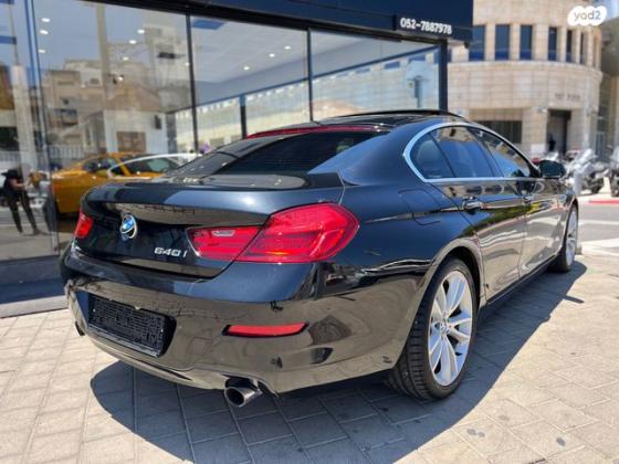 ב.מ.וו סדרה 6 640I גראן-קופה אוט' 3.0 (320 כ"ס) בנזין 2013 למכירה בתל אביב יפו