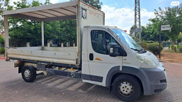 פיאט דוקאטו קצר/בינוני תא בודד+ארגז ידני דיזל 2.3 (130 כ''ס) דיזל 2010 למכירה בטירת יהודה