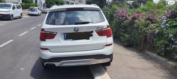 ב.מ.וו X3 4X4 XDRIVE20I X-Line אוט' 2.0 (184 כ''ס) בנזין 2015 למכירה בצרופה