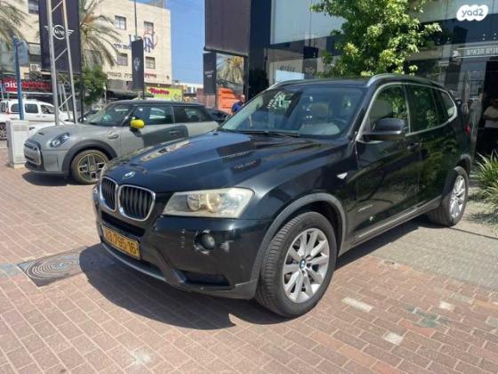 ב.מ.וו X3 4X4 XDRIVE20D Business אוט' דיזל 2.0 (184 כ''ס) דיזל 2011 למכירה בנתניה