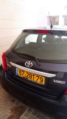 טויוטה יאריס Sol אוט' 1.3 (99 כ"ס) בנזין 2012 למכירה בנתניה