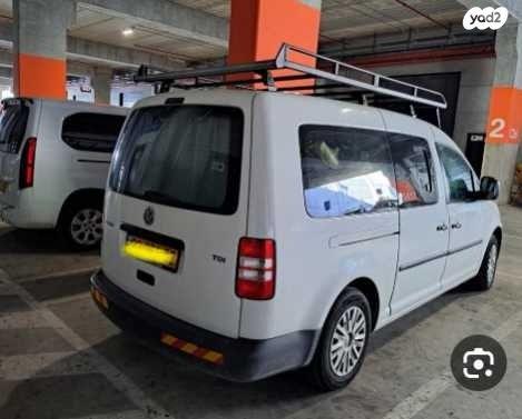 פולקסווגן קאדי מקסי Startline אוט' דיזל 5 מק' 4 דל' 1.6 (102 כ''ס) דיזל 2014 למכירה בנתניה