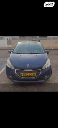 פיג'ו 208 Active ידני 1.2 (82 כ"ס) בנזין 2016 למכירה באשדוד