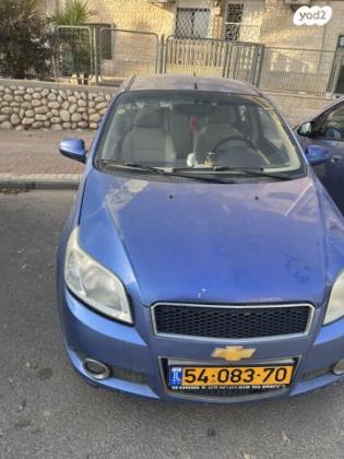 שברולט אבאו LT אוט' 5 דל' 1.4 (101 כ''ס) בנזין 2009 למכירה בבאר שבע