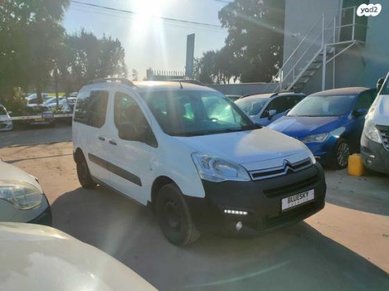 סיטרואן ברלינגו דור 2 (2008-2019) Comfort ידני דיזל 4 דל' 1.6 (75 כ"ס) דיזל 2017 למכירה באשקלון