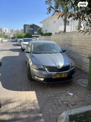 סקודה ראפיד Elegance אוט' 1.4 (122 כ"ס) בנזין 2013 למכירה בלוד